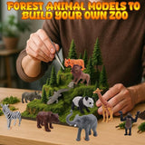 26 PCS Jungle Animal Birthday Party Decorations with Safari Animal