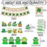 St Patricks Day Decorations Set Happy St Patrick's Day Shamrock