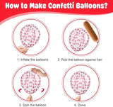 Red and Pink Cherry Balloons,12 Inch Red Pink Cherry Printed Balloon