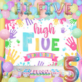 Hi Five Birthday Party Decorations for Girls, 5th Birthday Decorations