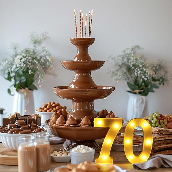 70th Birthday Decorations for Women Men Happy 70 Birthday