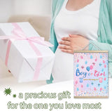 Baby Gender Reveal Decorations Baby Shower Guest Book Baby Shower
