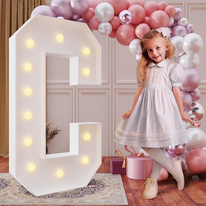 imprsv 4FT Marquee Light Up Letters for Birthday Party Decorations #22