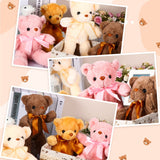 Skylety 10 Pcs 12 Inch Bears Bulk Stuffed Animals Soft Gift Plush
