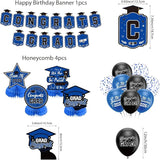 Graduation Decorations 2026 Blue Set, Congrats Grad Decor Set with
