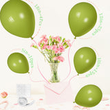Green Balloons Different Sizes, Scmdoti Teender Green Balloons 18 12