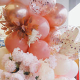 Retro Pink Balloons, Scmdoti Boho Pink Balloons Different Sizes 18 12