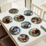 72PCS Dinosaur Birthday Plates Dinosaur Party Supplies Dino World