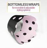 Cupcake Wrappers - Pink & Black Dot Wedding, She Said Yes Bridal, Baby