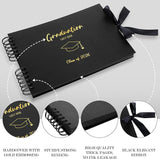 12 Pcs 2026 Graduation Guest Book with Photo Sign Decor 80 Pages