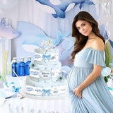 Under the Sea Theme Diaper Cake Decorations for Baby Shower Party