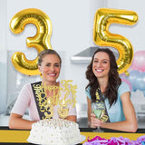 35th Birthday Decorations for Men Women with 35th Birthday Banner