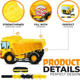 Small Dump Truck Pinata Bundle with a Blindfold and Bat 16 x 9 x 6.5