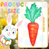 4 ft Large Easter Carrot Cardboard Cutout Easter Party Decoration