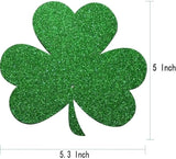 St Patrick's Day Shamrock Decorations 12 Pcs Hanging Swirls for St
