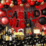 Casino Theme Birthday Party Decorations Las Vegas Casino Night Poker