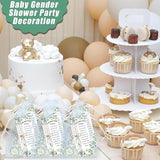 145 Pieces Baby Shower Favors for Guest Eucalyptus Leaf Ballpoint