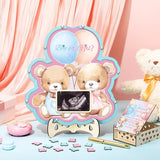 63 Bear Gender Reveal Baby Shower Guest Book Alternatives Set Baby