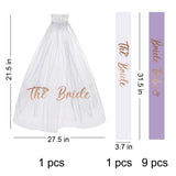 PartyGifts&beyond Bachelorette Party Favors Bride to Be Sash and  Lave