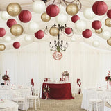 Paper Lanterns Party Decorations, Round Hanging Paper Lanterns
