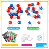 DIY Giant Friendship Bracelet Birthday Garland Kit with Letters Ball