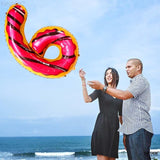 KatchOn, Giant Number 6 Donut Balloon - 40 Inch | Donut 6 Balloon for