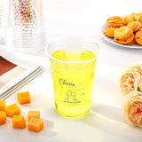 100 Pcs Plastic Wedding Cups 16 oz Cheers to Love Wedding Reception