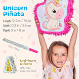Unicorn Pinata Treasure Hunt Party Game Birthday Party Complete Set
