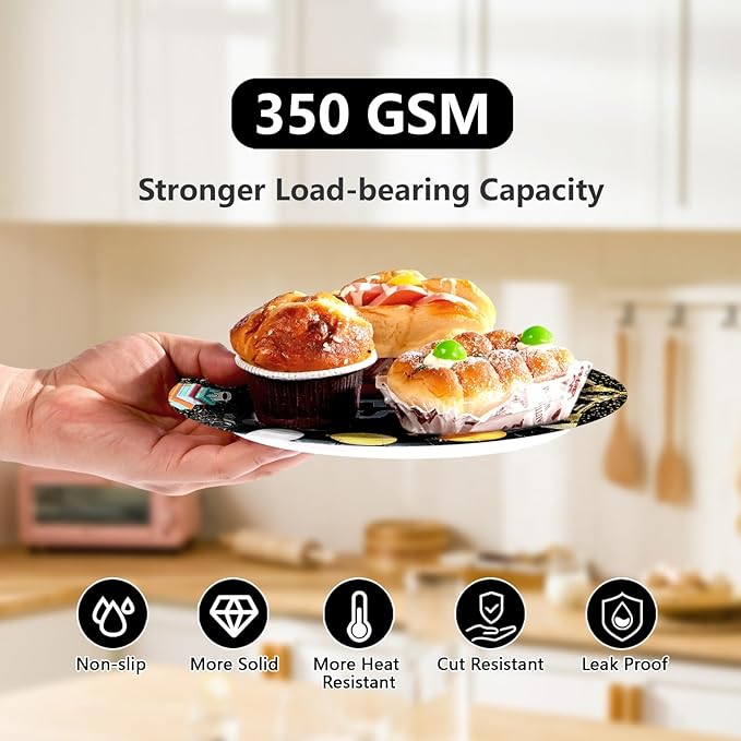 96Pcs Old Lives Matter Decoration Over The Hill Birthday Plates and
