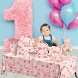 Strawberry 1st Birthday Party Decorations for Girls Sweet One 1st
