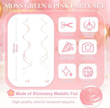 NICROHOME EUR Wedding Decorations 20 PCS Sage Green and Pink Tissue