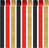 Red-Black Gold Casino-Theme Party-Decorations Streamers - 9 Rolls