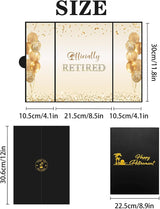 Black Gold Retirement Decorations Officially Retired Alternative