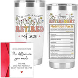 Retired Gifts for Women Retired 2026 Not My Problem Anymore Tumbler