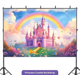 Princess Birthday Party Decorations Princess Backdrop for Girls