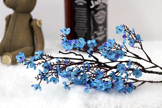 JAKY-Global 9pcs Babys Breath Artificial Flowers Gypsophila Bouquet