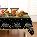 Childom 3 Pack Graduation Tablecloth,Graduation Decorations Class of #