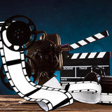 Gejoy 2 Rolls Filmstrip Tape Movie Party Decorations Filmstrip