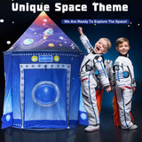 Kaivee Rocket Ship Space Pop Up Play Tent for Kids-Astronaut Pretend