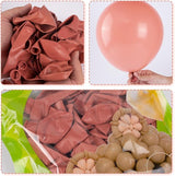 PartyWoo Dusty Pink Balloons 50 pcs 12 Inch Blush Pink Dusty Rose