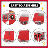 Race Car 2nd Birthday Party Supplies Red Yellow Black Balloon Box