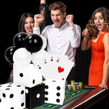 68 Pcs Casino Party Boxes Balloon Poker Cards Decoration-16 Pcs 11 in
