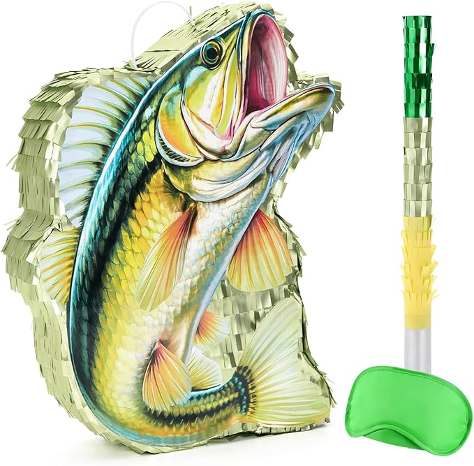 Fish Piñata Fishing Game Piñata Ocean Piñata Under the Sea for Boy