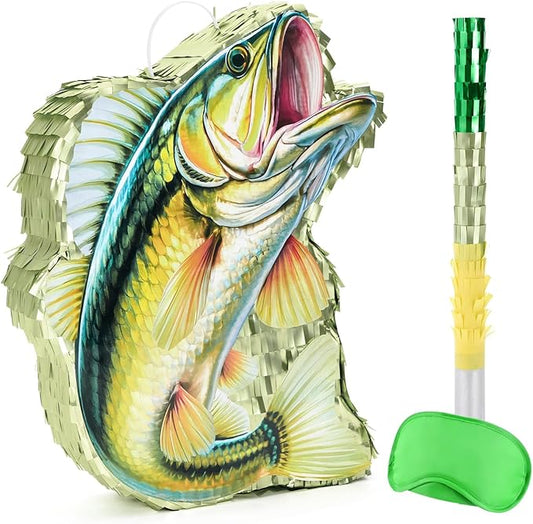 Fish Piñata Fishing Game Piñata Ocean Piñata Under the Sea for Boy