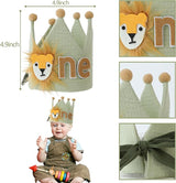 Wild One Birthday High Chair Banner Party Decoration For Boys Jungle
