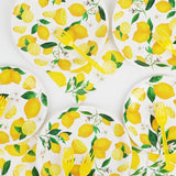 96 Pcs Lemon Party Yellow Lemons Summer Party Decoration For