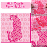 100 Pcs Preppy Party Plates Napkins Forks Supplies Set Disposable