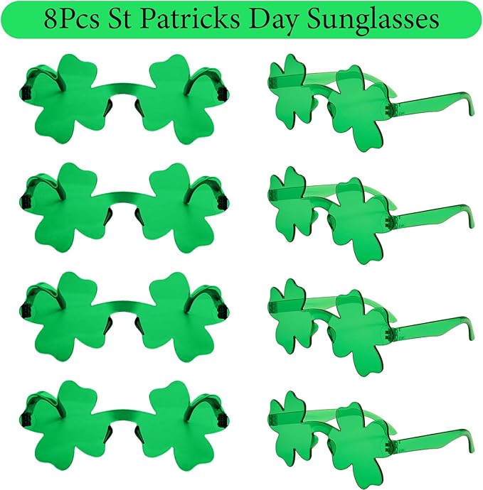 180 PCS ST Patricks Day Accessories Party Favors Supplies