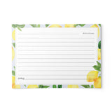 Dashleigh Lemon Recipe Cards 4x6 Double Sided, 50 Bright Citrus