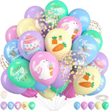 Pastel Easter Balloons,12 Inch Macaron Pink Blue Purple Green Yellow